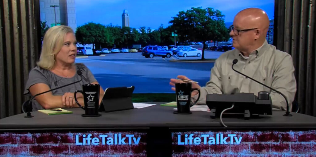 On Episode 40 of LifeTalk, Hosts Mark Crutcher and Renee Hobbs introduced the new video - "It's Just A Choice".