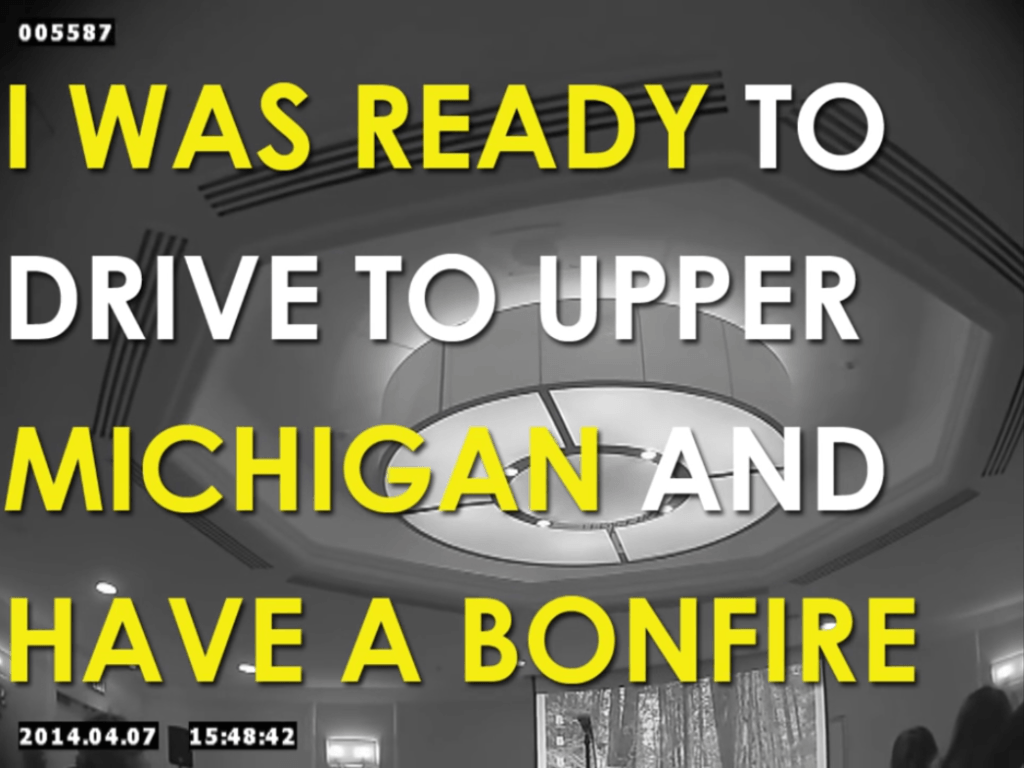 Renee Chelian "I was ready to drive to upper Michigan and Have A Bonfire."