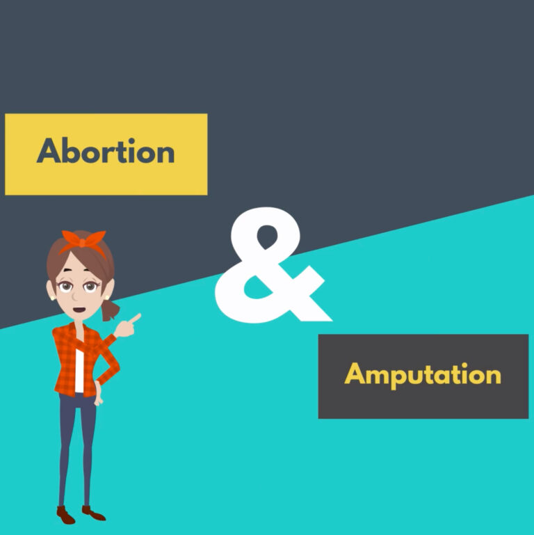 #120 – The Major Distinction Between Abortion & Amputation